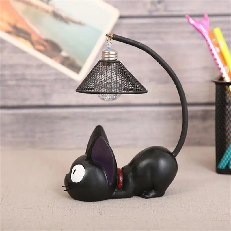 

Reading Lamp Animal Cat Resin Children Students Present Night Light Rotatable Desktop Decoration Led Lamp Portable