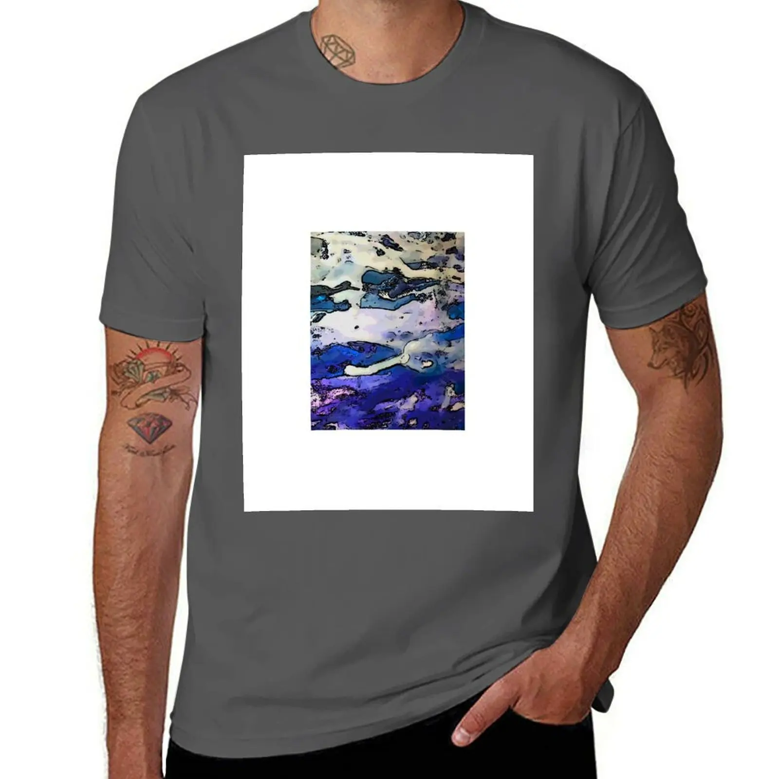 Covered in wax T-Shirt Holiday Simple Tee Shirt