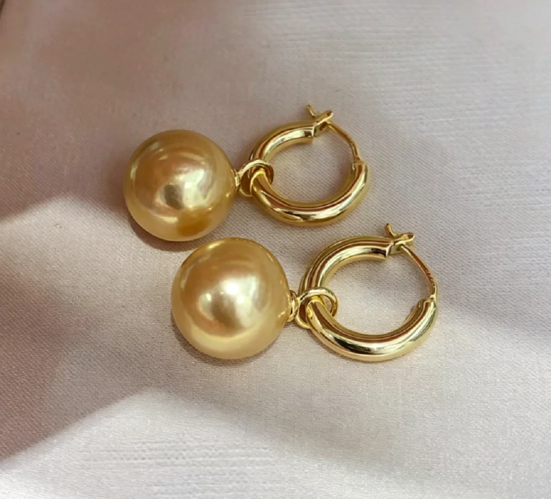 Elegant Earrings AAAA9-10mm/10-11mm Natural Pearl Earrings 925 Silver Pearl Earrings
