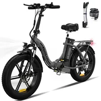 KOOLUX BK6S UK EU Warehouse Stock E- Bike 20*4 INCH 500W 15Ah 48V Foldable Fat Tire Dirt Electric Hybrid Bike