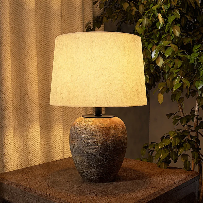 

Ceramic desk lamp, hotel study bedroom bedside lamp