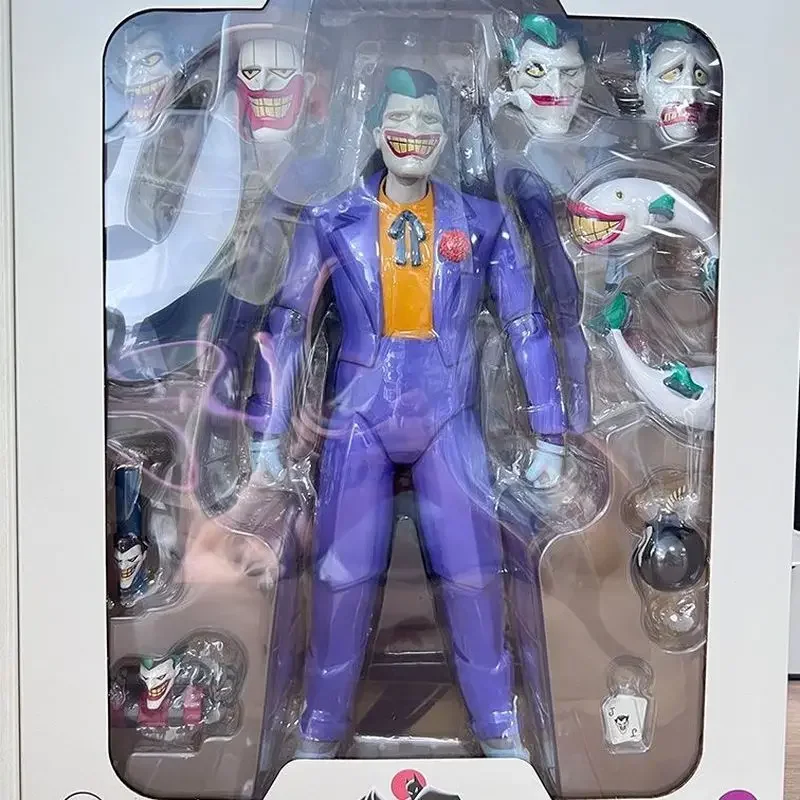 Genuino Joker 1/6 Action Figure 12 Pollici Giunti Mobili Modello Giocattolo Del Fumetto Batman Versione Animata Desktop Decor Collezione Regalo