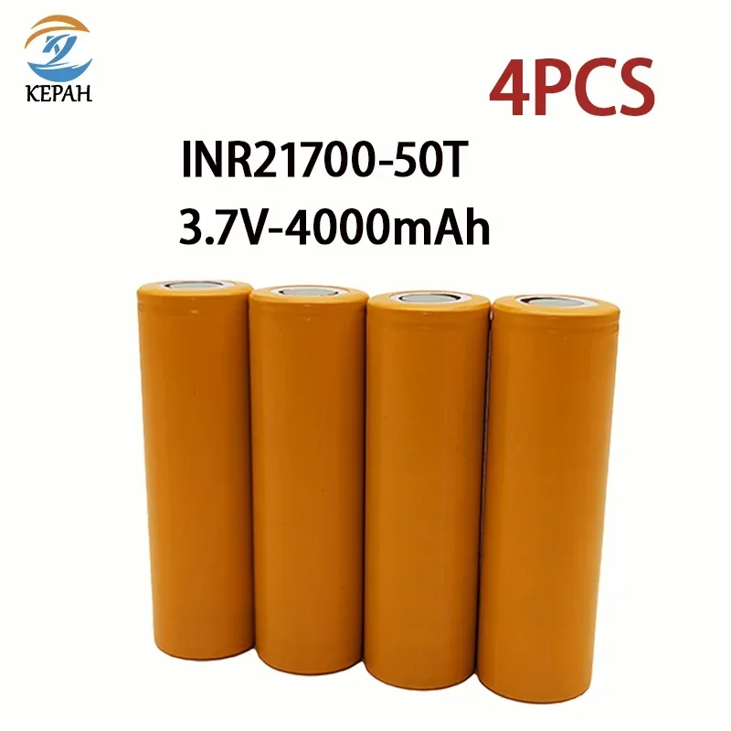 21700 4000mAh Rechargeable Battery 3.7V 10C discharge High Power batteries For High-power Appliances