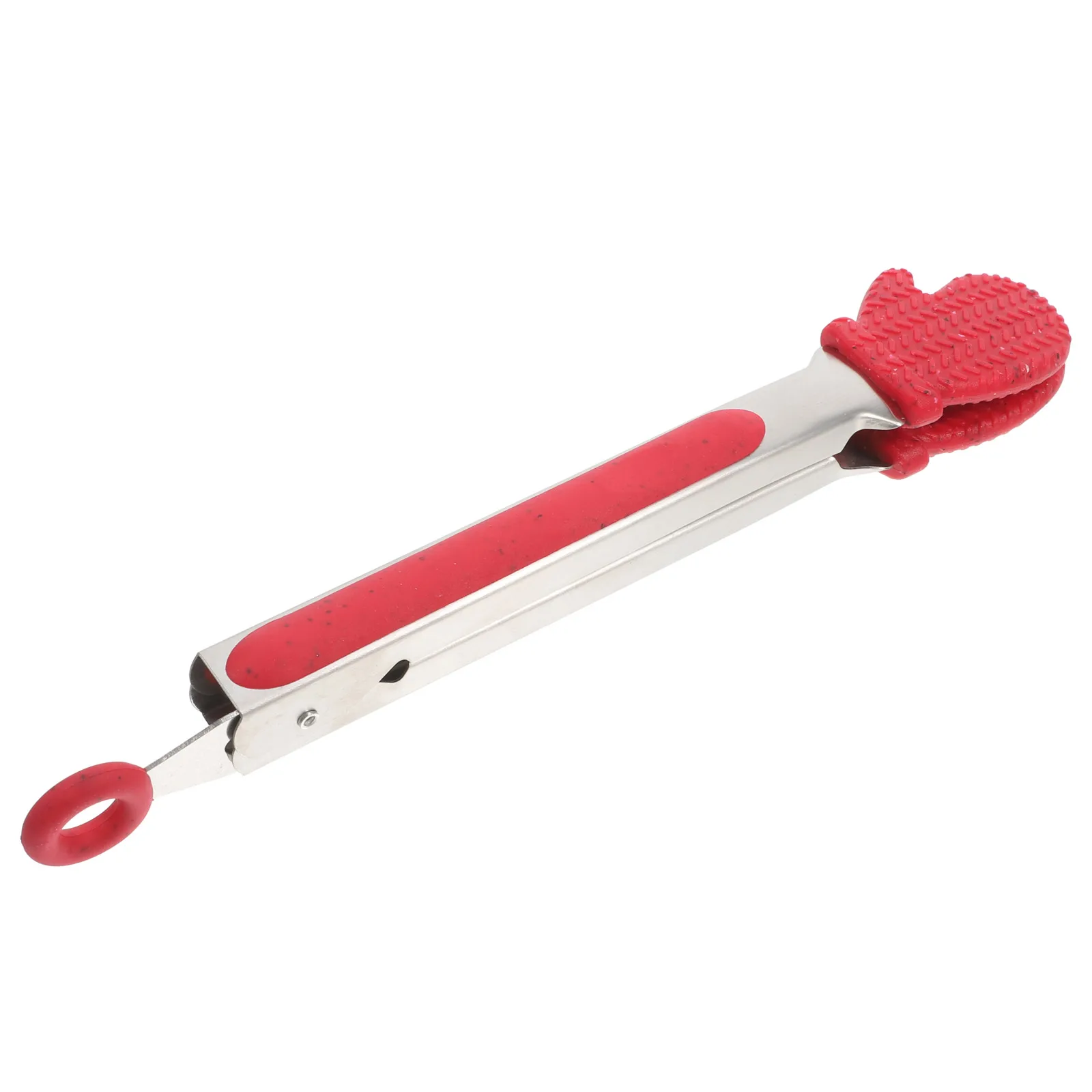 

Stainless Steel Food Tong Christmas Gloves Design Bread Steak Clamp Multipurpose Kitchen Clip For Barbecue Serving Cooking Decor