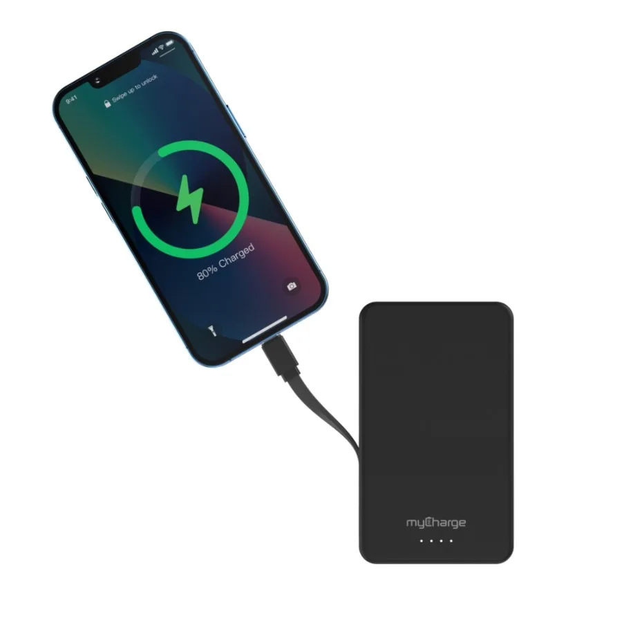 

AM20K-8 Amp Max 20k Black с встроенным USB-кабелем