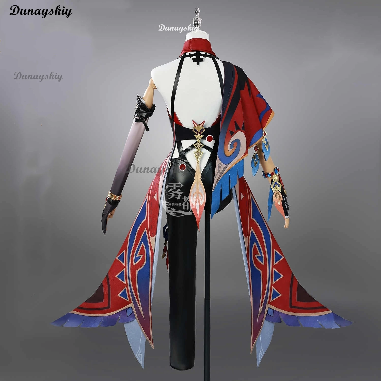 Chasca Cosplay Game Genshin Impact Role Costume Wig Women Chasca Lore Uniform Dress Hat Set Halloween Party Outfit Woman