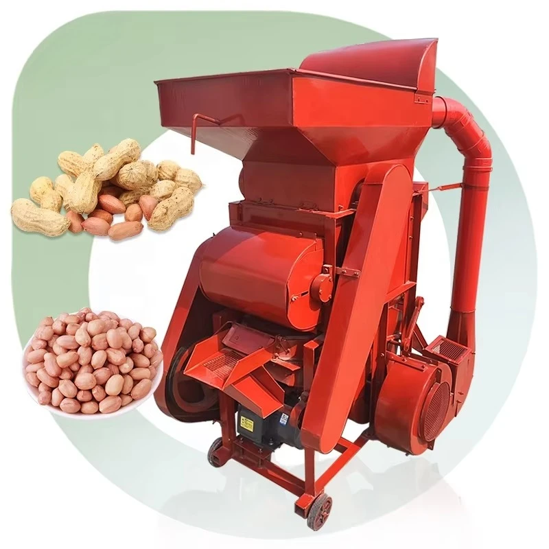 Groundnut  Seed Thresher Peanut Peeler Husker Sheller 600kg/H De Shell Machine and Philippines
