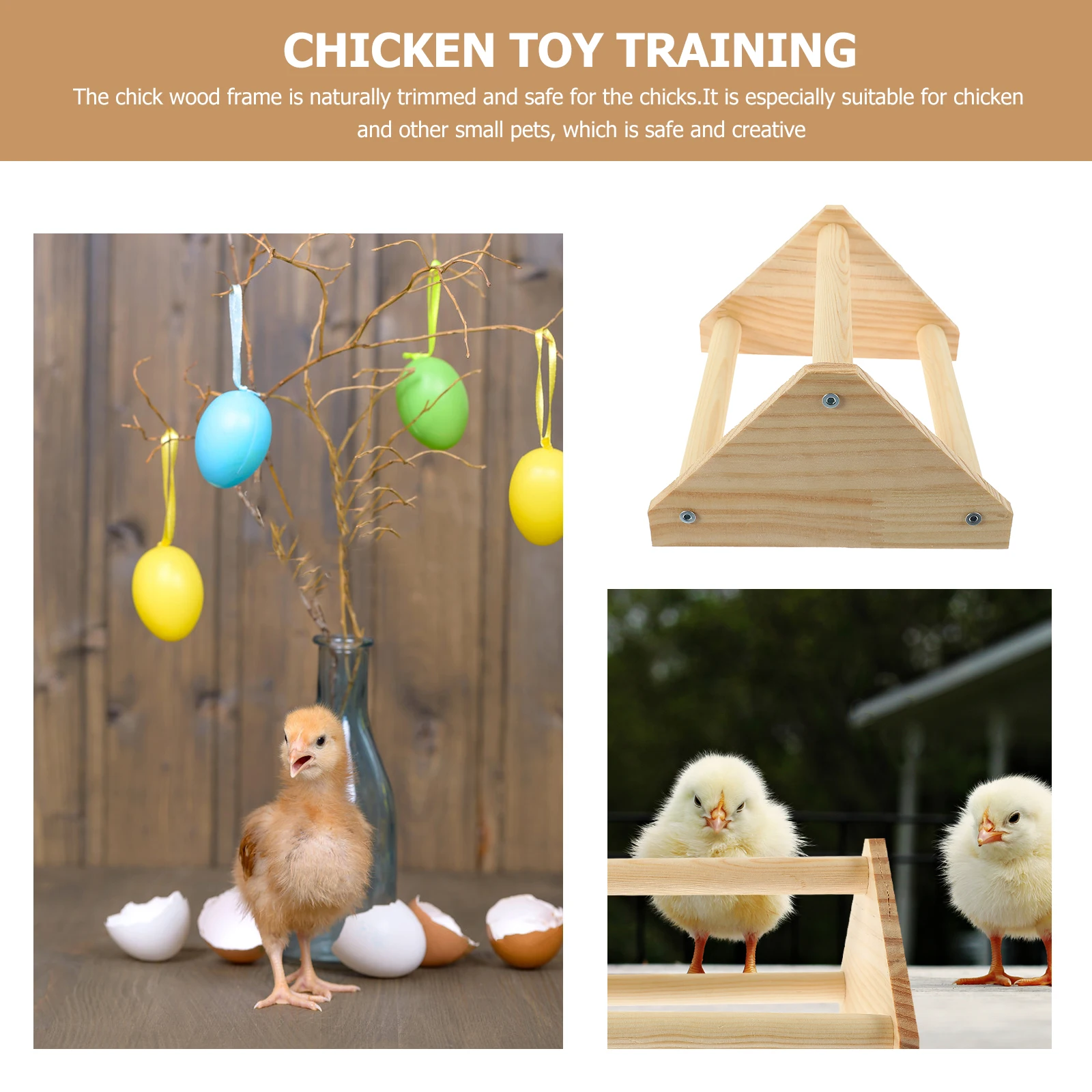 

Wooden Bird Parrot Perch Rack Parrot Perch Stand Training Platform Playstand Stable Base Chicken Toy Pet Supplies