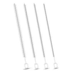 Heavy-Duty Straw Cleaner Brush Set – 10-Inch, 4 Pack with 4 Diameters, Full Coverage Bristles, Ergonomic Grip Handle