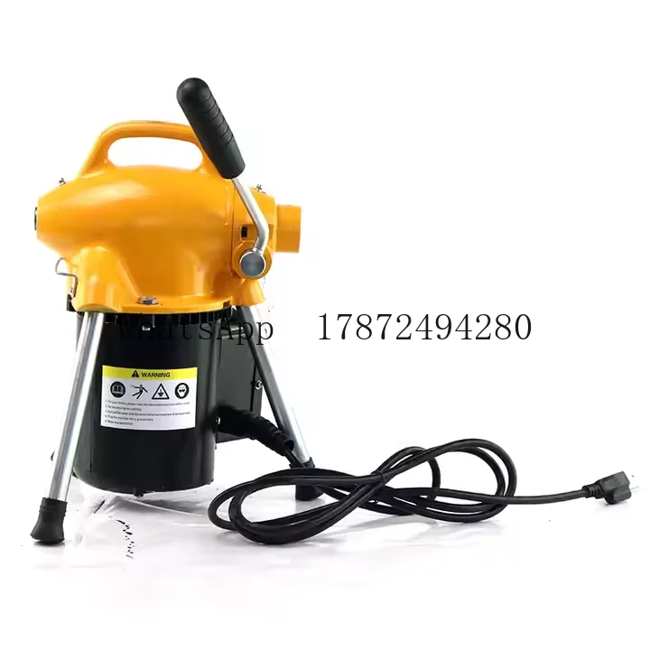 Clogged Plumbing Tools  Equipment Pipe Snake Drain Cleaning Machine