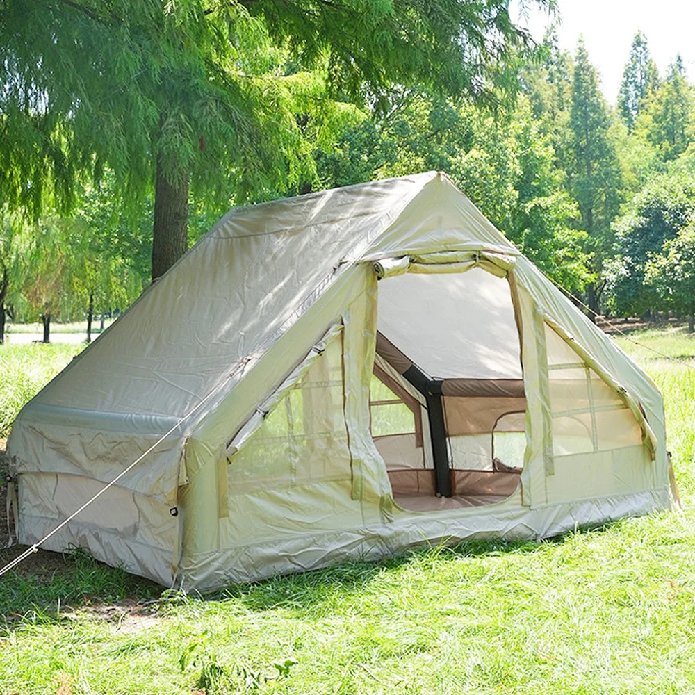 

Outdoor Inflatable Camping Tent, Thickened, for 5 - 6 People, Perfect for Group Building Overnight Stays