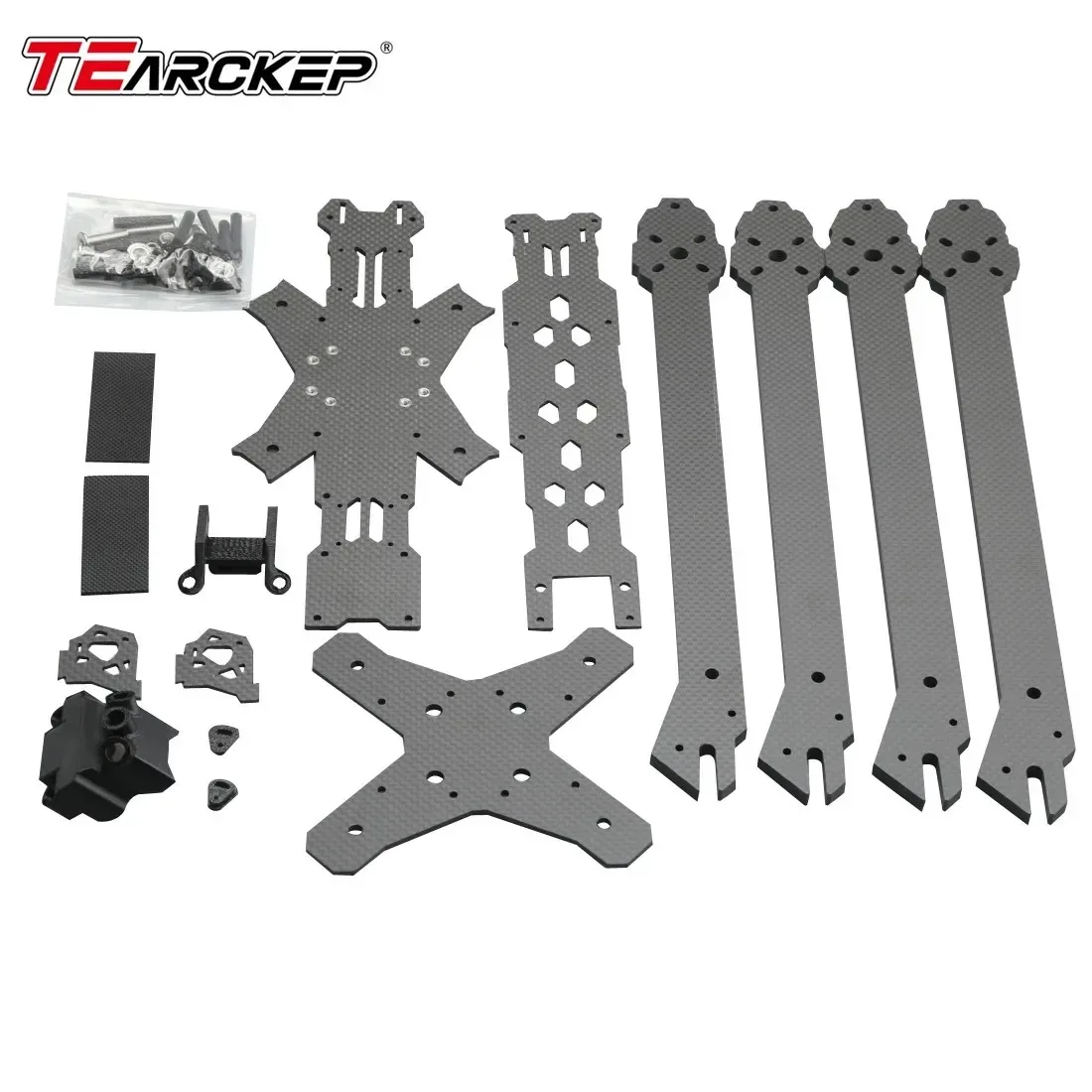 TEARCKEP GX-V4 FPV 드론 프레임 키트 13인치/15인치 590mm/660mm 장거리 카본 파이버 RC 쿼드콥터 레이싱 드론 키트