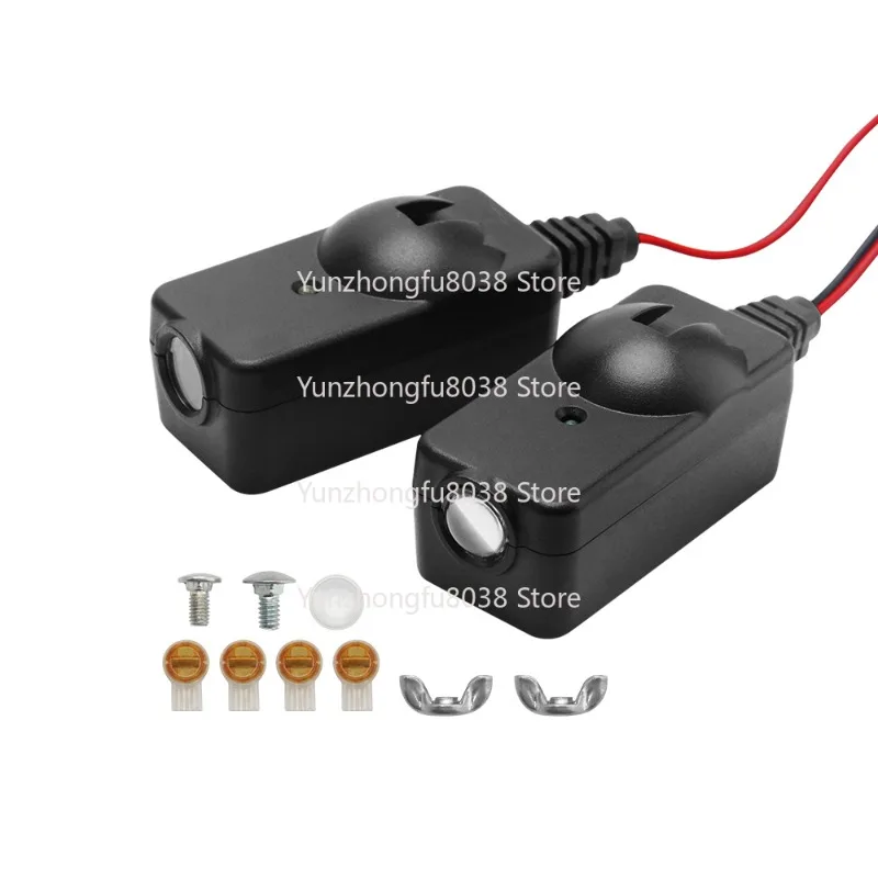 

LM 41A5034 Infrared Garage Door Safety Sensor Remote Control Photovoltaic Cell Beam of Light for Security