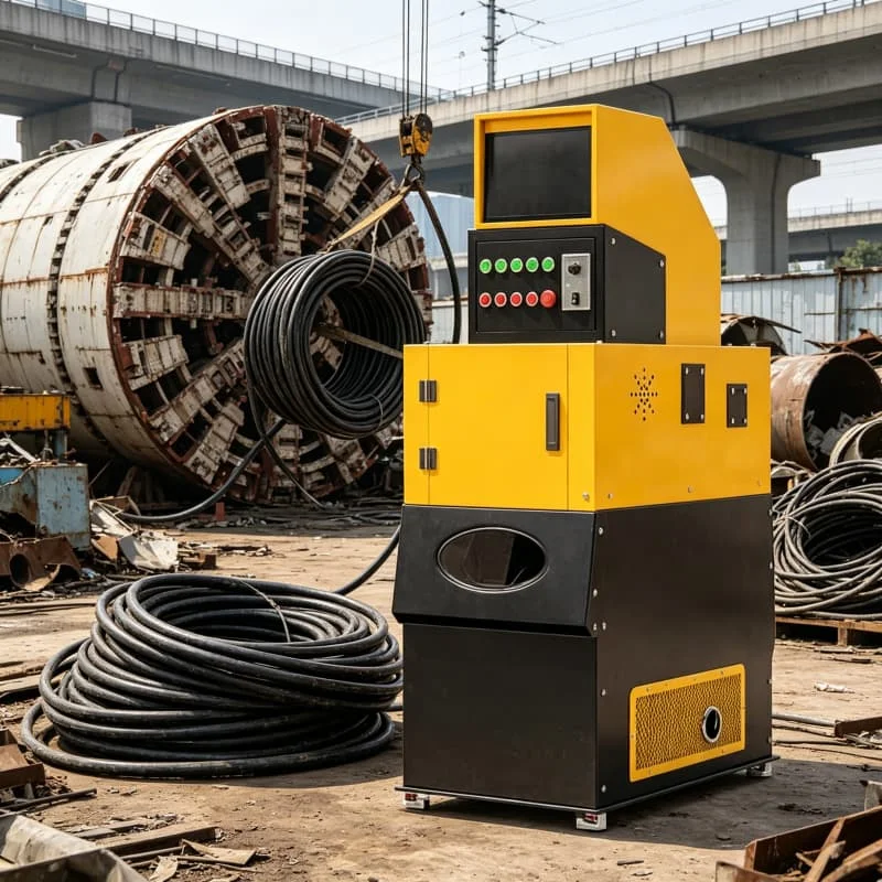 Henan YG Copper Cable Recycling Machine Network Appliance Wire Car Harness Cable Copper Granulator Machine for Sale Customized