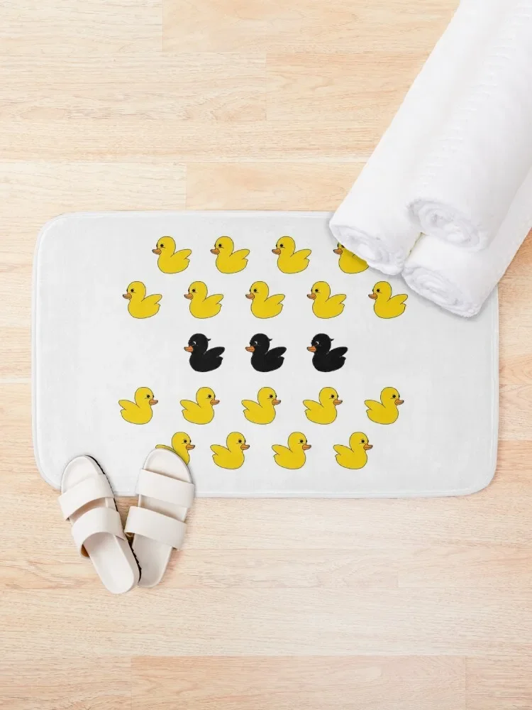 Ducklings Bath Mat Wc House Entrance Bathroom Absorbent Quick Dry Mat