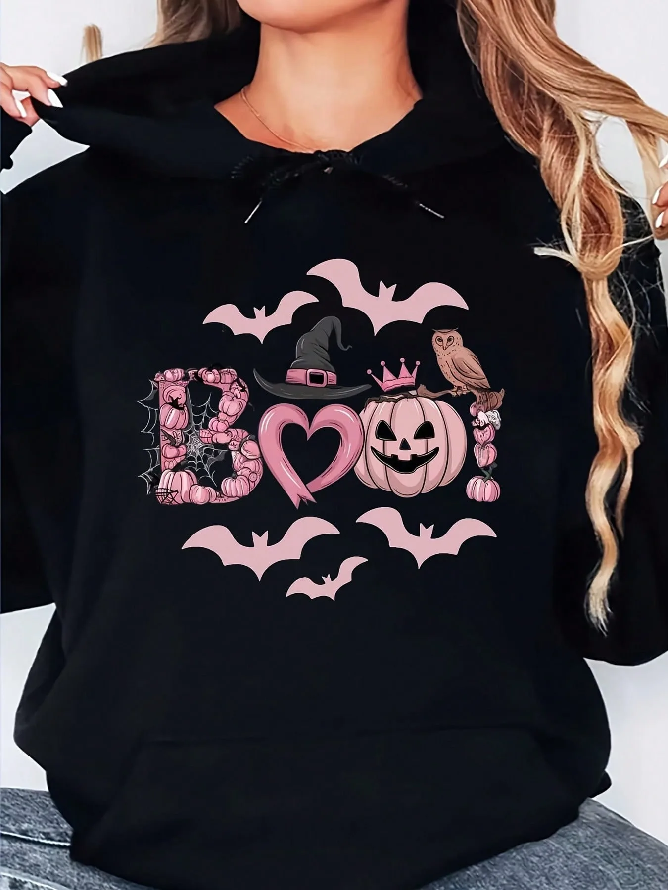 

Мужской и женский топ с принтом больших размеров, свободный повседневный, мягкий, удобный и дышащий, свободный пуловер с капюшоном для занятий спортом на открытом воздухе