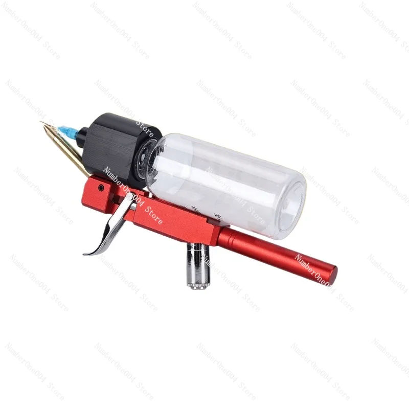 

Self-Cleaning Airbrush - YD-MX116A for Tattoo Practice & Painting (Multi-Pump Compatible)