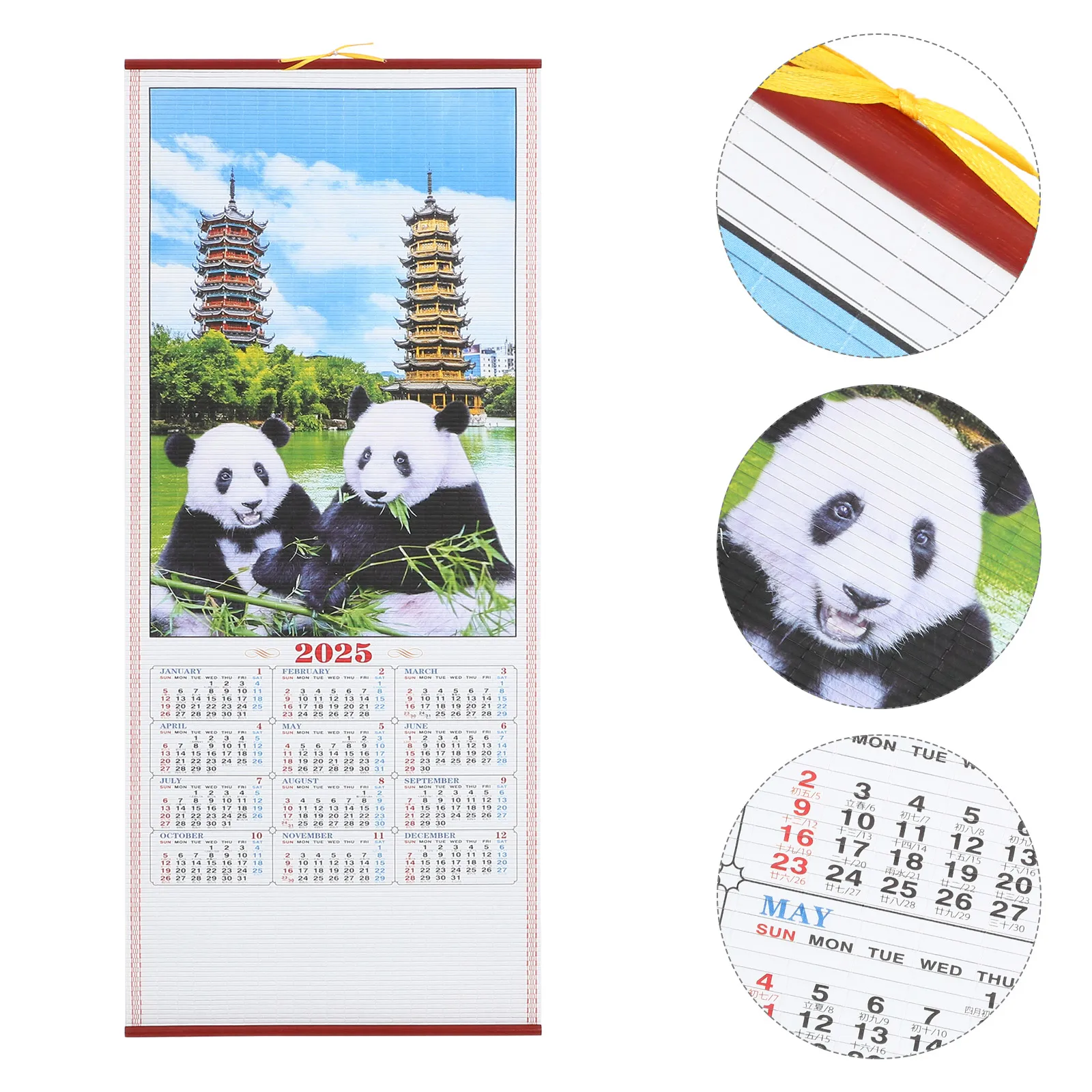 

Sturdy English Monthly Wall Clear Printed Hanging For Home Office Delicate Daily Calendar Household Snake Theme Traditional