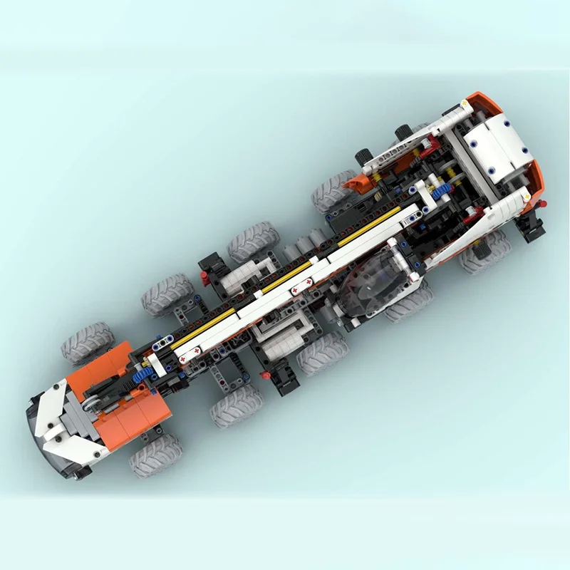 1391PCS Moc Heavy Module Crane LT78+C Technology Building Blocks Creative Gift for Kids Birthday Educational Toy