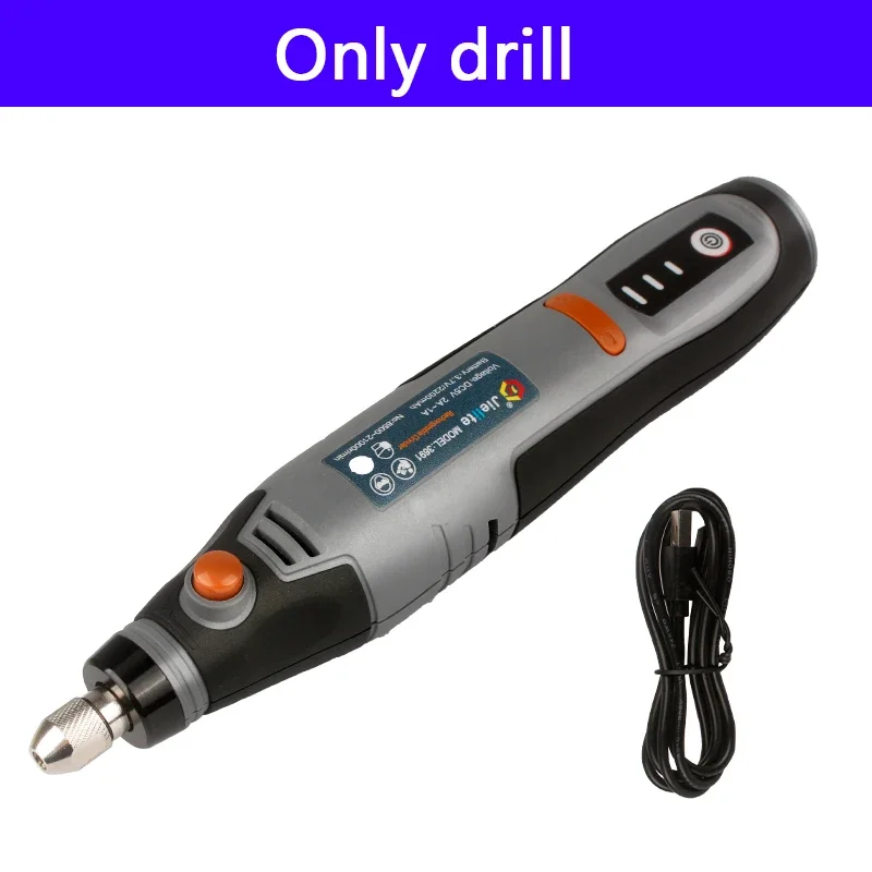 

35W Cordless Electric Drill Mini Wireless Engraving Drilling Polishing Pen USB Rechargeable Dremel Rotary Tool For Jewelry Metal