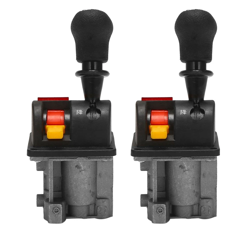 2PCS Proportional Control Valves With Pto Switch Dump Truck Tipper Hydraulic System Slow Down Air Operated Truck