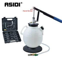 7.5L Transmission Gearbox Oil Filling Tool Device Fill Change Pump Auto 15x Adapters