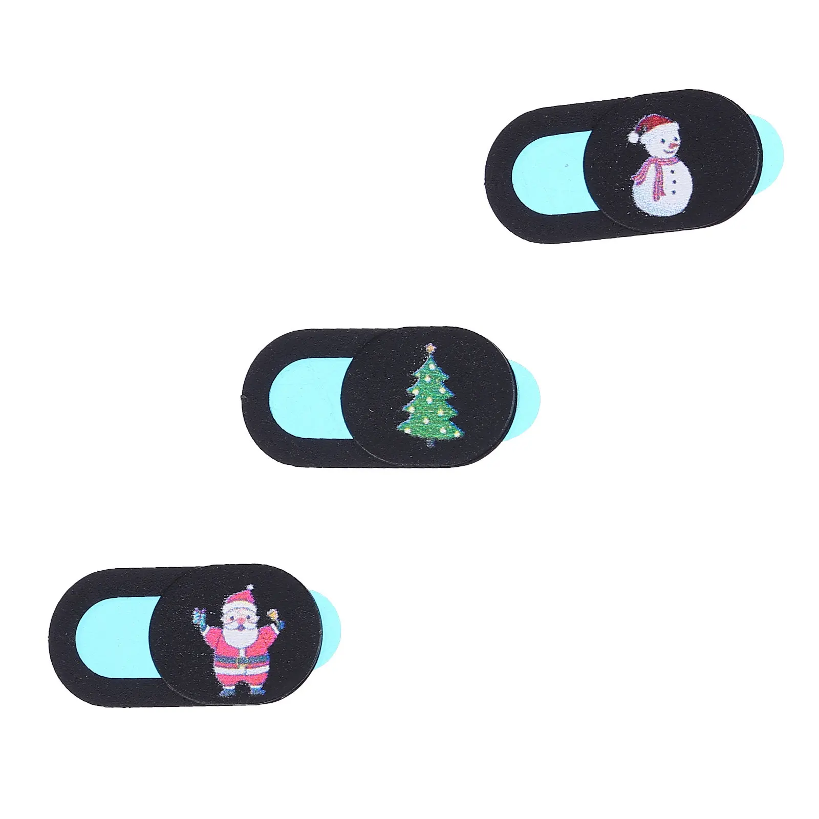 3Pcs Webcam Cover Slide for Laptop Tablet Pc Smartphone All in One Computer Privacy Slider Camera Cover Adorable Pattern Design