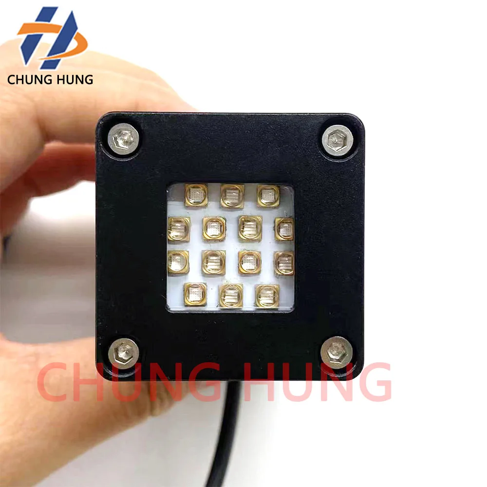 Sistema de Cura UV LED Portátil 200W com Ventilador, Lâmpada de Cura UV LED para Tinta, Cola, Resina e Secagem de Pintura