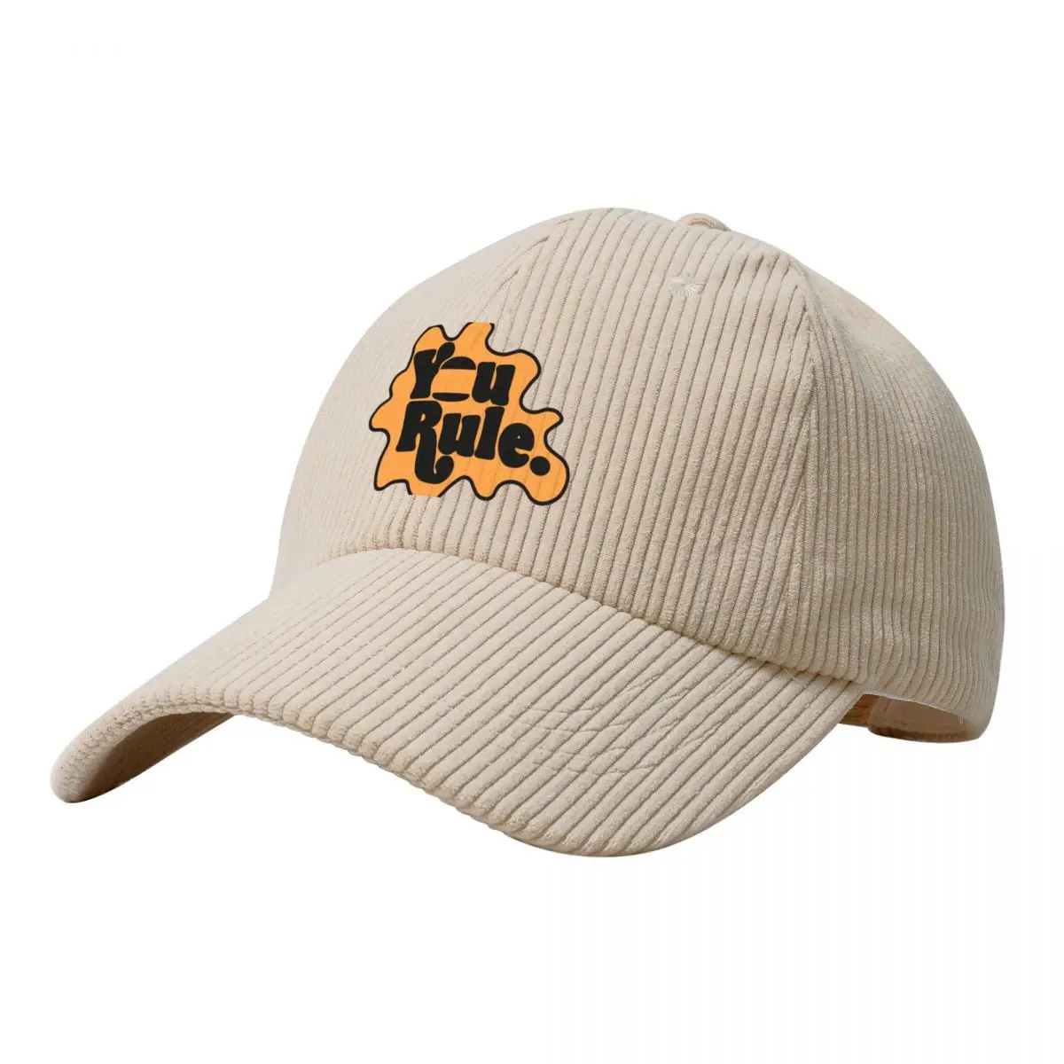 

You Rule Corduroy Baseball Cap foam party Hat Trucker Hat derby hat Beach Men's Baseball Women's