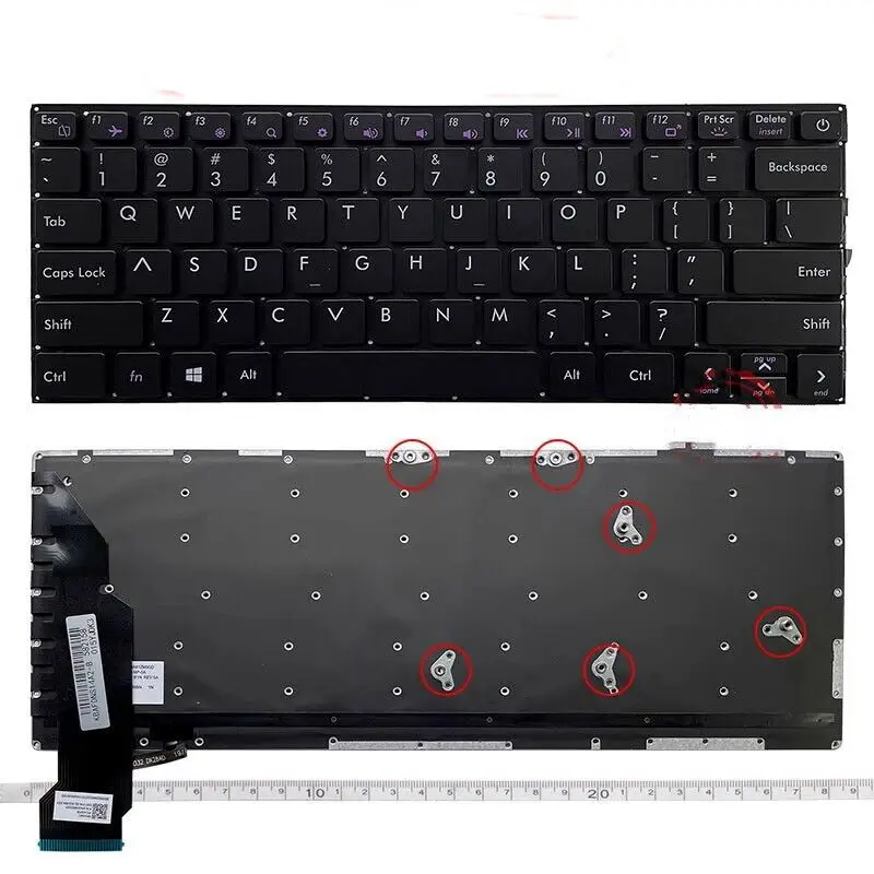 NEW Laptop Keyboard For AVITA Liber NS14A6 US DK-284-1 342840016 English US Backlit