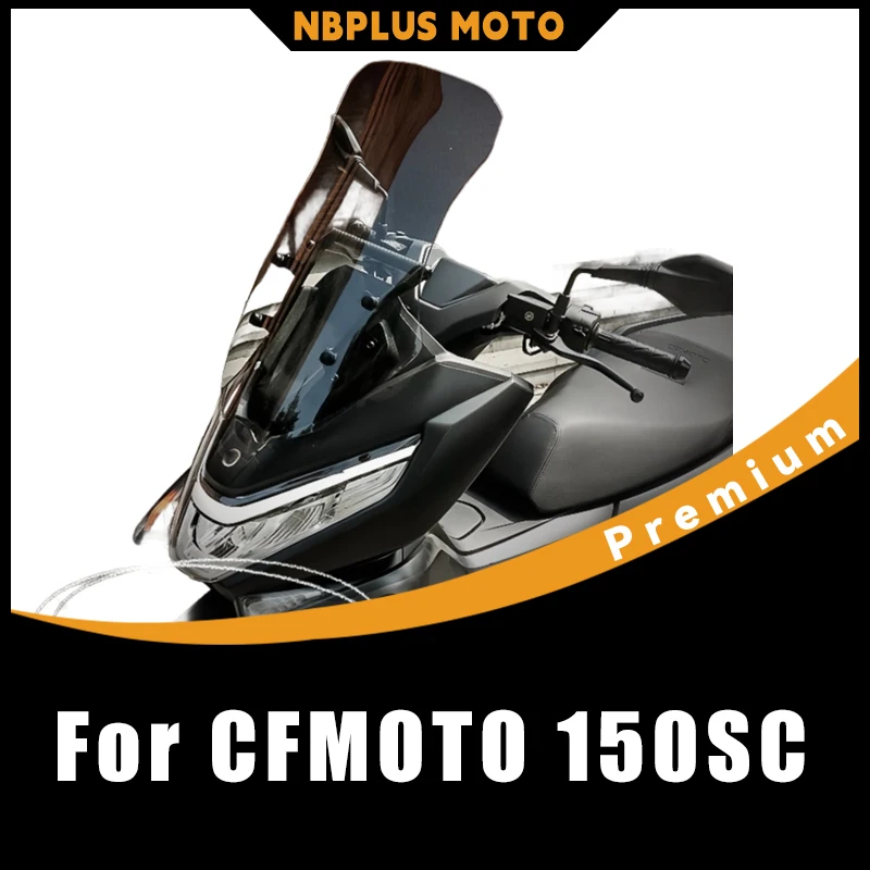 【Premium】For CFMOTO 150SC Racing Windshield Sport Aerodynamic Windscreen Mod Parts
