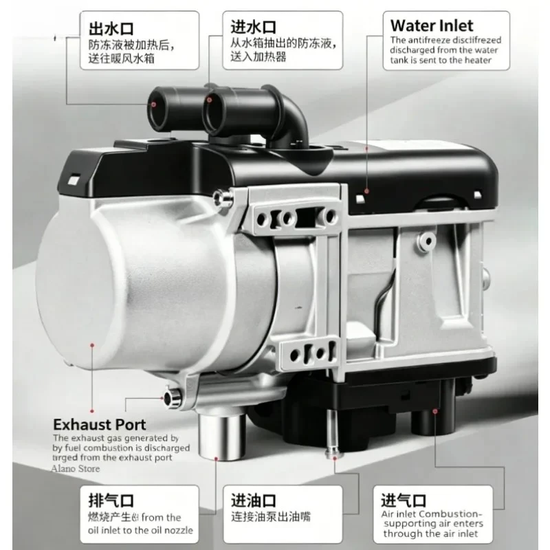Parking Heater, Wood Heating, Cab Heating Boiler, Stable Preheating Engine Boiler