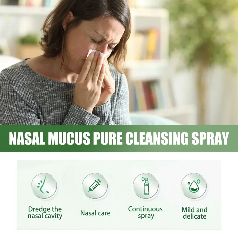 

Sdatter Nose Spray Relieve Nasal Congestion Discomfort Runny Nose Allergic Ahinitis Sinusitis Nasal Drops cleansing Bacteria Nos