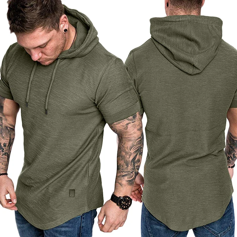 

2025 Mens Sleeveless Hoodies Fashion Casual Zipper Hooded Sweatshirt Men bodybuilding tank top sporting Shirt waistcoat vest gym