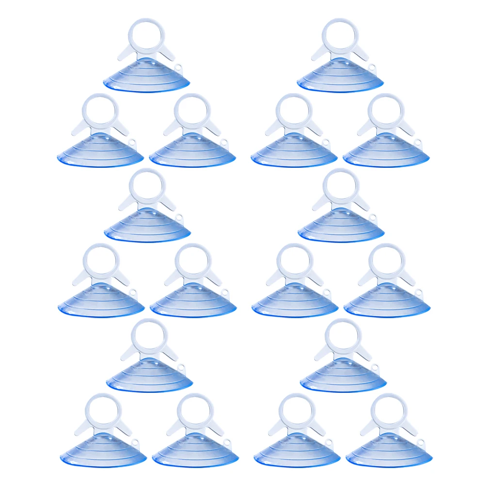 

100pcs Dovetail Suction Cup Car Windshield Sunshade Glass Suckers PVC Clear Plastic Strong Adhesion Easy Install Storage