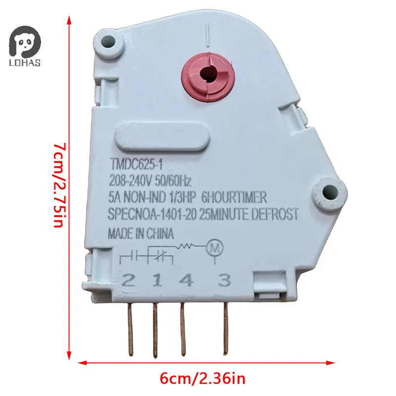 Suitable For Refrigerator Timer Defrost Controller TMDC 625-1 -807-2 Timer Defrost Timing Controller