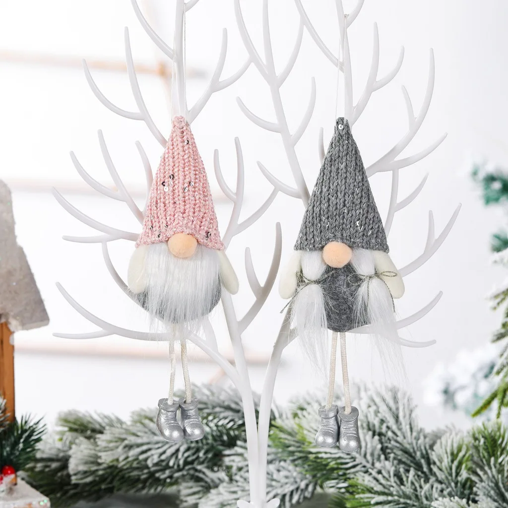 Gnome babbo natale svedese peluche bambola ornamenti rossi vacanza casa decorazione festa bambini bambini regali di natale per la famiglia