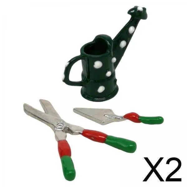 

1 12 Scale Miniature Wrench Dollhouse Garden Tools Multicolor Furniture Ornament for Bedroom Micro Landscape