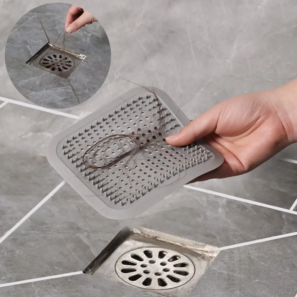 Practical Silicone Floor Drain Cover Leakage-proof Deodorant Sink Hair Filter Anti-blocking Seal Sewer Deodorizer Kitchen