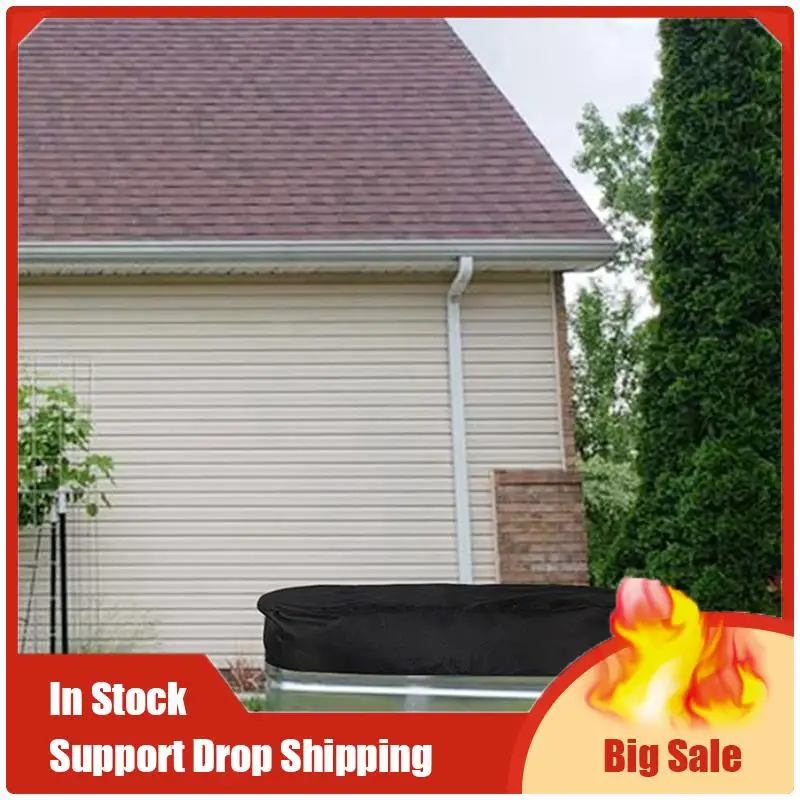 

A35F Новая овальная крышка бака для бассейна, водонепроницаемая крышка бака с сумкой для хранения, прочная крышка бака из Оксфорда 420D