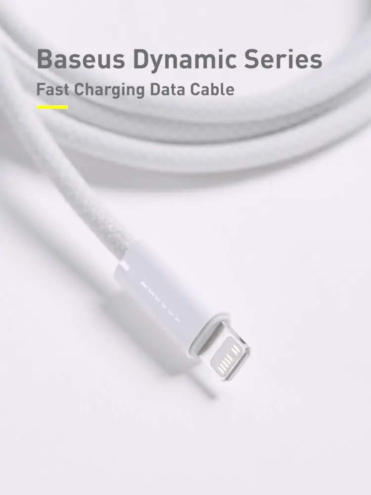 Baseus Crystal Shine Cavo USB A - Lightning 1,2m Viola, Ricarica Rapida 2.4A E Sincronizzazione Dati 480Mbps Per IPhone 14/13/12/11 E IPad