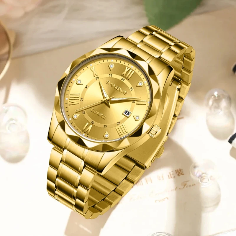 Lige elegante clássico quartzo relógios femininos moda criativa diamante design topo de luxo à prova dwaterproof água calendário luminoso mulher relógio