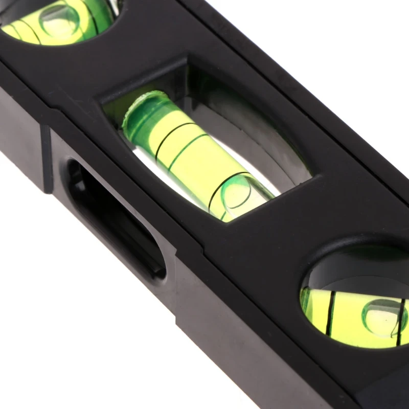 Magnetic Torpedo Level 3 Bubbles for Steel Construction Work Adjust the LCD Mounts/Hanging Box Level Lightweight