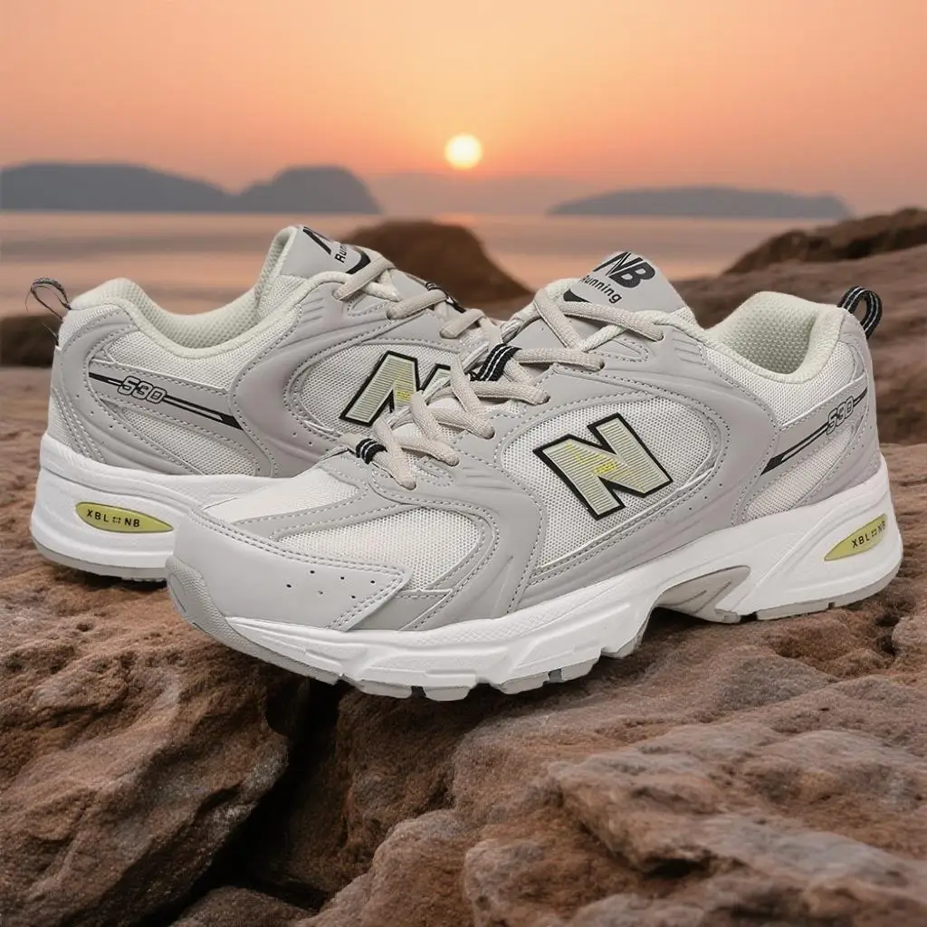 

Anti - slip Pattern Sports Shoes, Detail Design, Safety Plus