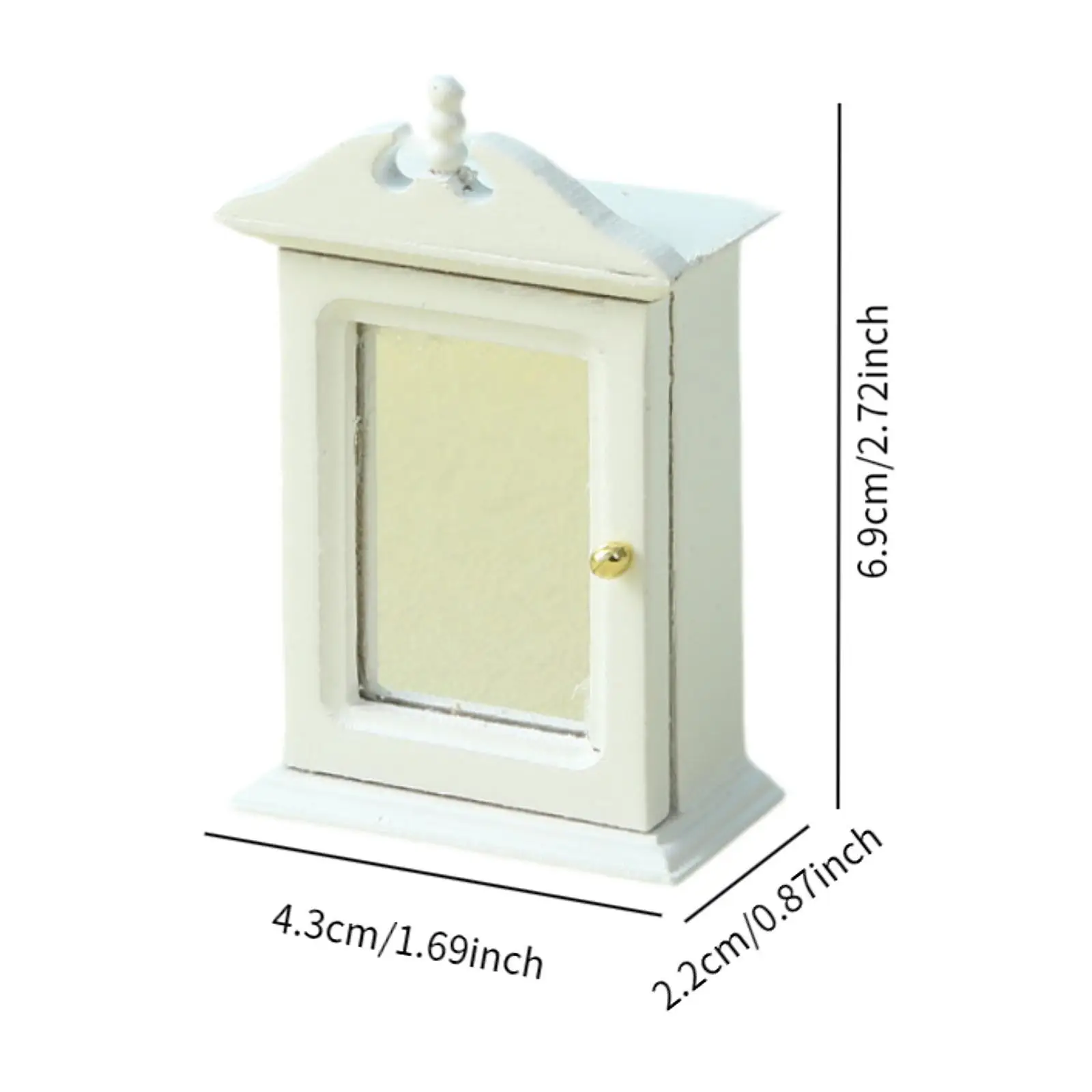 Armoire Miniature pour maison de poupée à l'échelle 1:12, jouet de jeu, accessoire de Simulation, Mini modèle de garde-robe pour enfants filles, cadeau de vacances