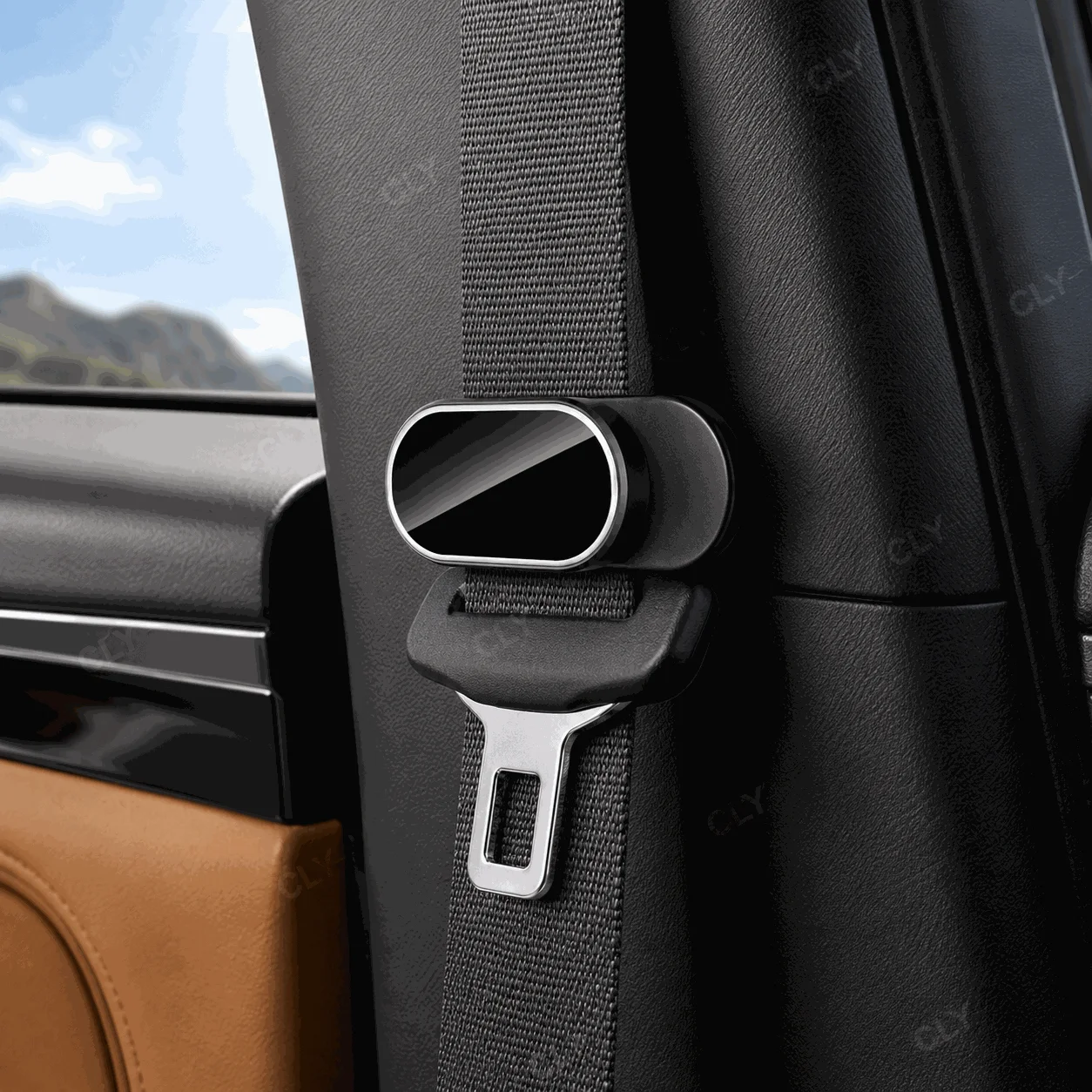 

2026 Universal Car Seat Belt Fixing Clips Auto Seat Belt Holder Stabilizer Fastener Adjustable Clip Seat Belt Stopper