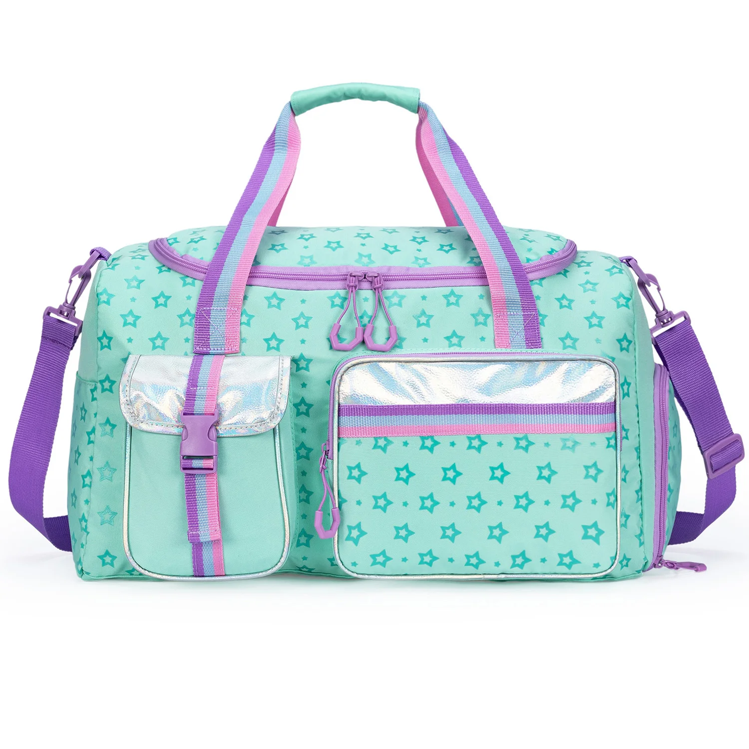 kids-duffle-bag-girls-travel-bag-gifts-overnight-sleepover-bags-for-girls-women-tote-gym-dance-bags-for-kids