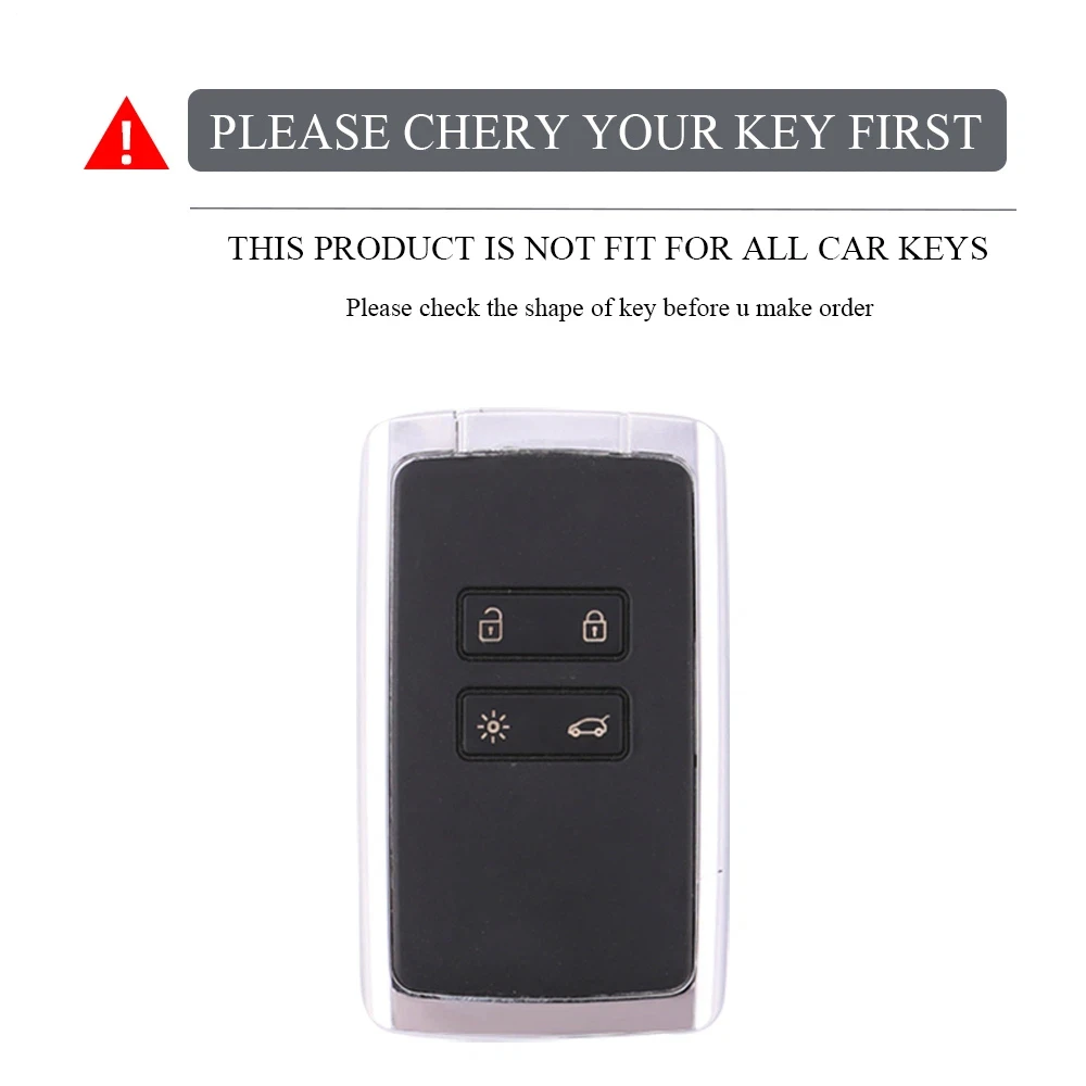 TPU Car Remote Key Case Cover Fob For Renault Koleos Kadjar Clio Captur Megane Talisman Espace Zoe Scenic 4 Arkana Dacia Sandero