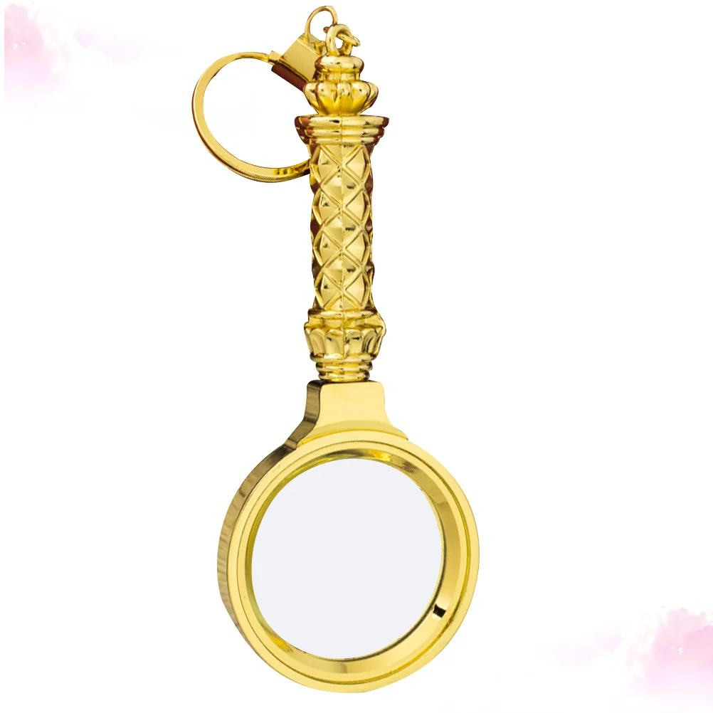 Lupa de mano resistente, lupa ligera para inspección cerrada, reparación de lectura, recogida de lupa de lectura portátil