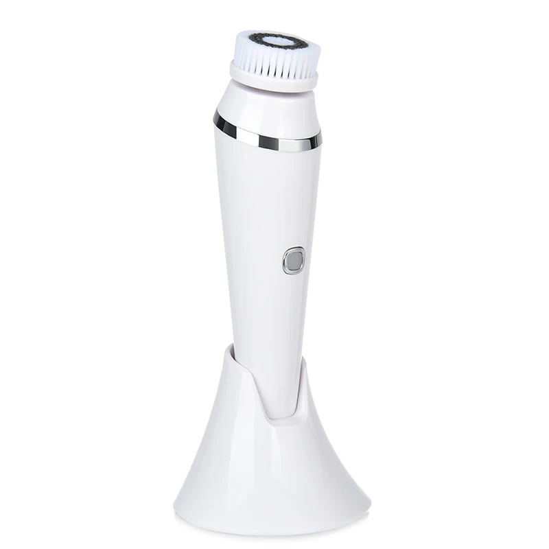 Mini Electric Silicone Face Cleaning Brush Sonic Ultrasonic Silicone Facial Cleansing Brush Facial Brush